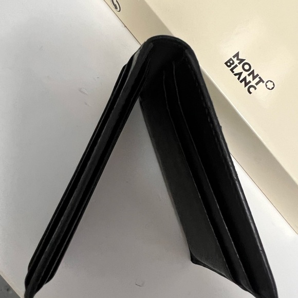 Montblanc 4810 Westside Folded Pocket Holder 8CC- Black - Picture 8 of 10